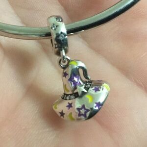 S925 Witch Hat Halloween Charm Pandora Style